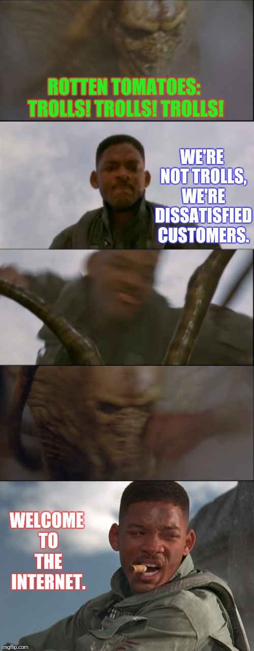 dissatisfied customer meme
