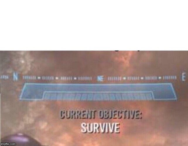 [Blank Template] Halo: Survive Meme | image tagged in halo | made w/ Imgflip meme maker