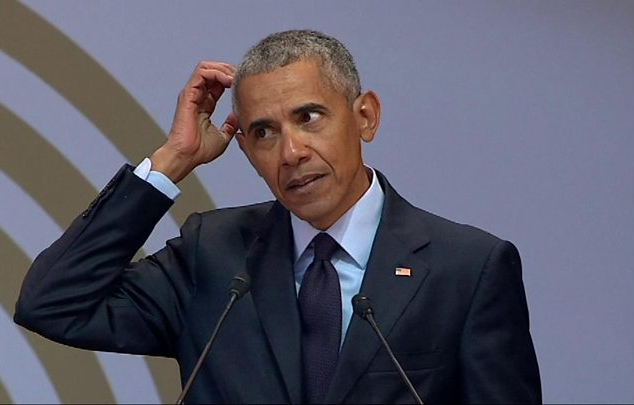 High Quality Obama scratching head Blank Meme Template