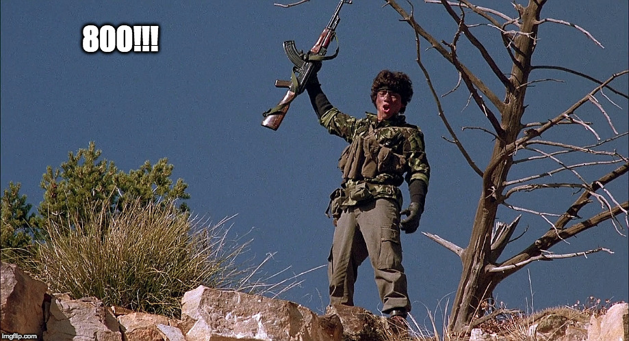 red dawn movie 1984 | 800!!! | image tagged in red dawn movie 1984 | made w/ Imgflip meme maker