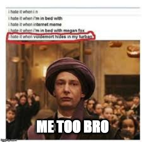 ME TOO BRO | image tagged in me too | made w/ Imgflip meme maker