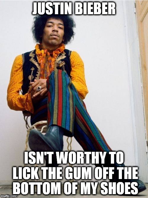 ' | image tagged in jimi hendrix,awesome,music | made w/ Imgflip meme maker