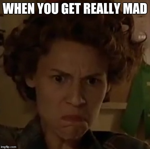 WHEN YOU GET REALLY MAD | image tagged in why | made w/ Imgflip meme maker