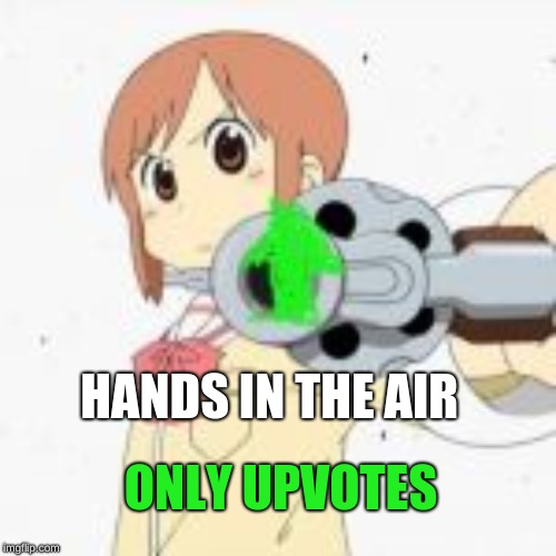ONLY UPVOTES HANDS IN THE AIR | made w/ Imgflip meme maker