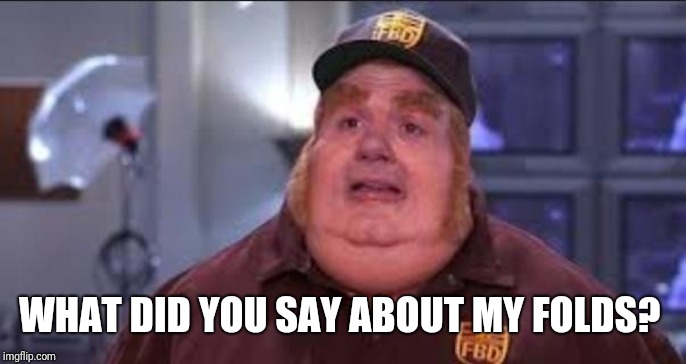 Fat Bastard | WHAT DID YOU SAY ABOUT MY FOLDS? | image tagged in fat bastard | made w/ Imgflip meme maker