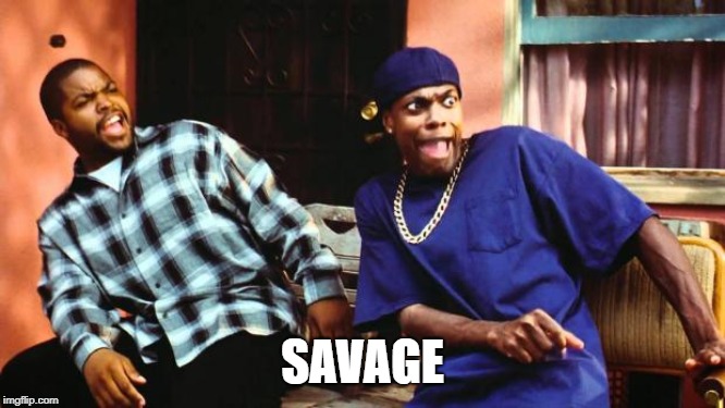 Ice Cube Damn | SAVAGE | image tagged in ice cube damn | made w/ Imgflip meme maker
