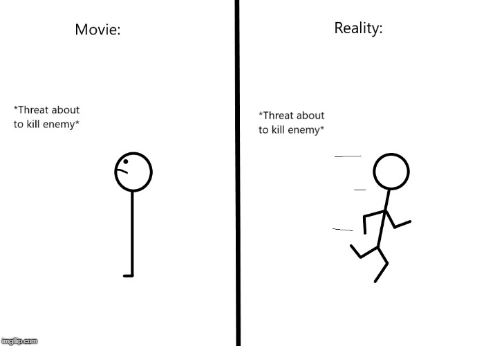 image tagged in the truth about movies | made w/ Imgflip meme maker