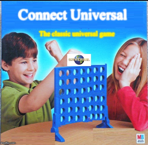 Blank Connect Four | Connect Universal; The classic universal game | image tagged in blank connect four | made w/ Imgflip meme maker