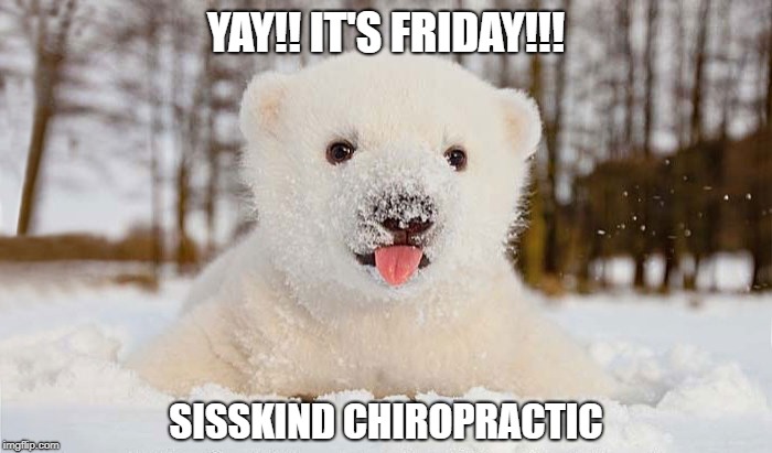 YAY!! IT'S FRIDAY!!! SISSKIND CHIROPRACTIC | image tagged in yay it's friday | made w/ Imgflip meme maker