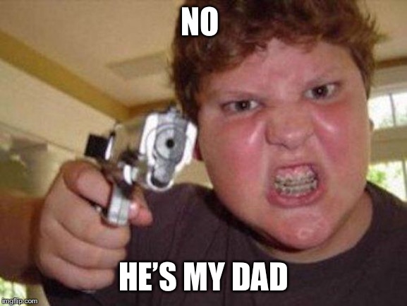 minecrafter | NO HE’S MY DAD | image tagged in minecrafter | made w/ Imgflip meme maker