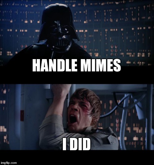Star Wars No | HANDLE MIMES; I DID | image tagged in memes,star wars no | made w/ Imgflip meme maker