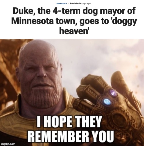 . | image tagged in i hope they remember you thanos | made w/ Imgflip meme maker