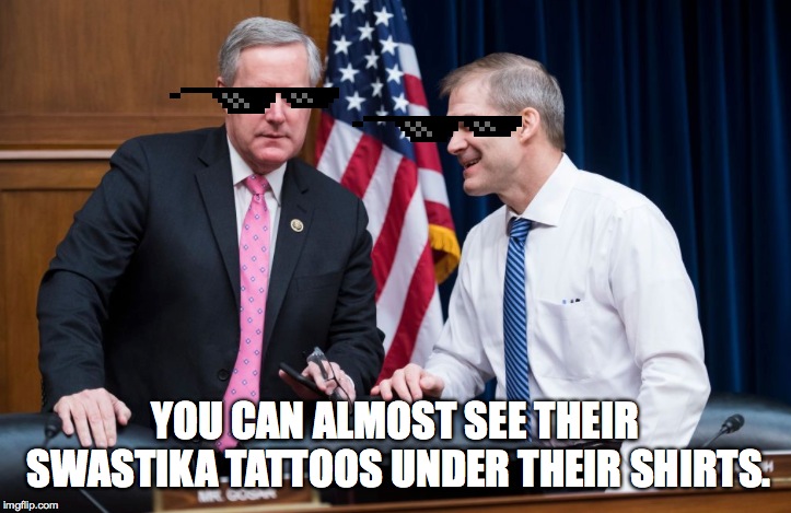 Congress Loves Trump | YOU CAN ALMOST SEE THEIR SWASTIKA TATTOOS UNDER THEIR SHIRTS. | image tagged in swastika,congress,trumplovers,trumpsters,establishment | made w/ Imgflip meme maker
