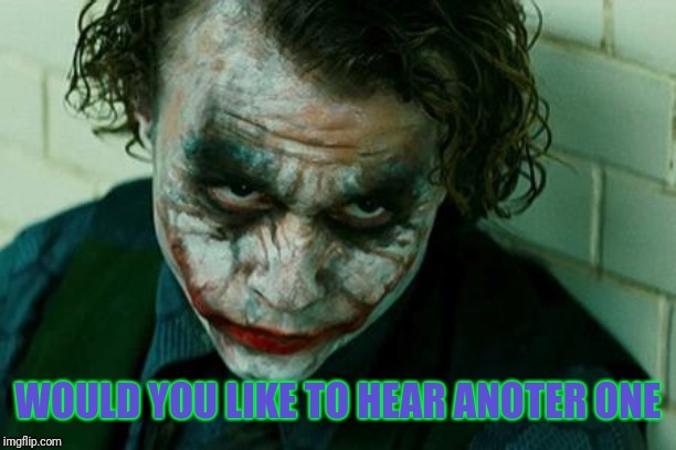 Joker tells Batman a joke - Imgflip