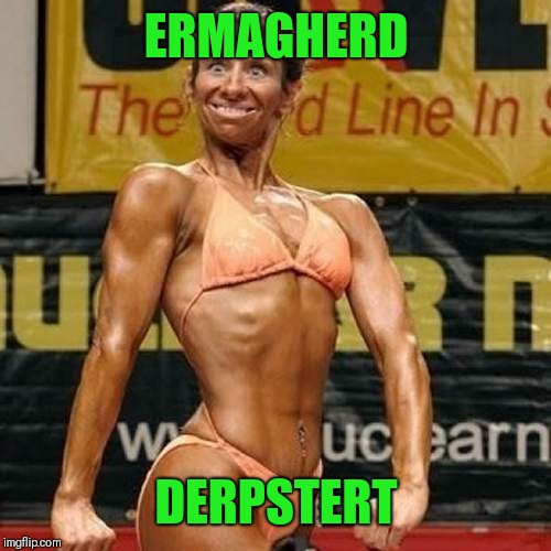 Ermegherd | ERMAGHERD DERPSTERT | image tagged in ermegherd | made w/ Imgflip meme maker