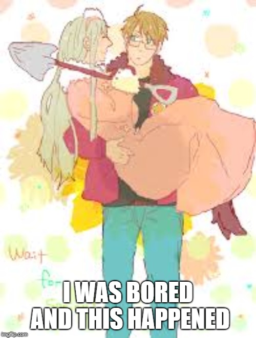 Boredom It's a Powerful Weapon | I WAS BORED AND THIS HAPPENED | image tagged in hetalia,america,russia,boredom | made w/ Imgflip meme maker