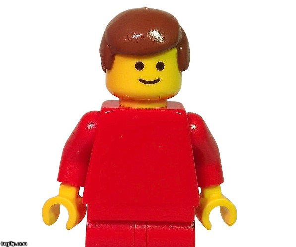 when you are going on your first date so you are nervous and put too much gel in your hair . . . .  | image tagged in lego,memes | made w/ Imgflip meme maker