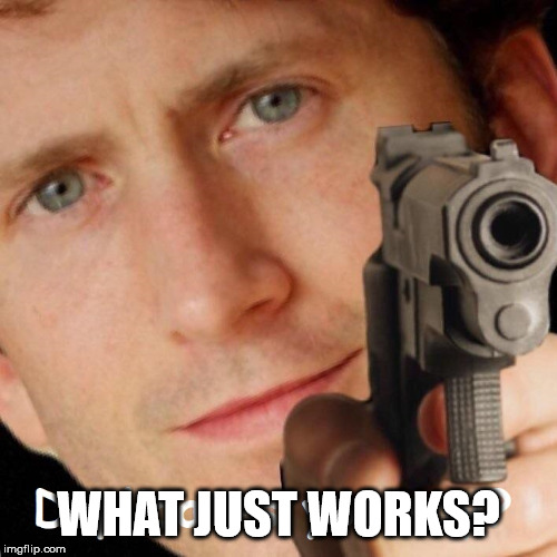 WHAT JUST WORKS? | image tagged in video games,fallout,fallout 4 | made w/ Imgflip meme maker