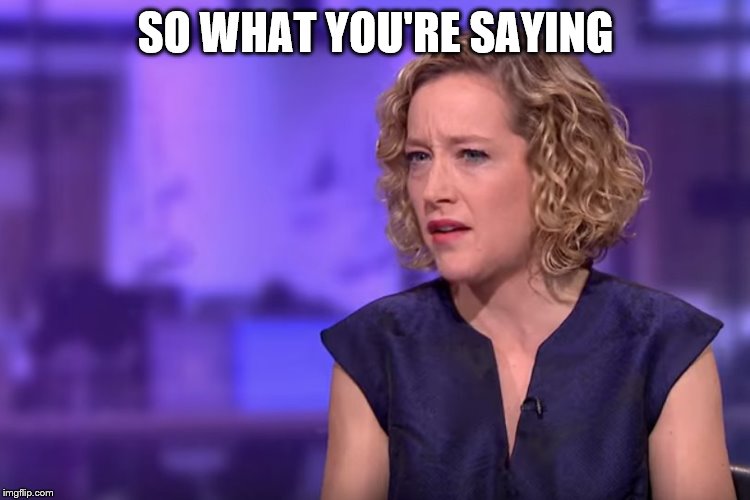 Jordan Peterson - so what you're saying | SO WHAT YOU'RE SAYING | image tagged in jordan peterson - so what you're saying | made w/ Imgflip meme maker