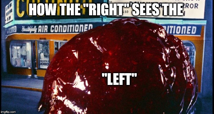 HOW THE "RIGHT" SEES THE "LEFT" | made w/ Imgflip meme maker