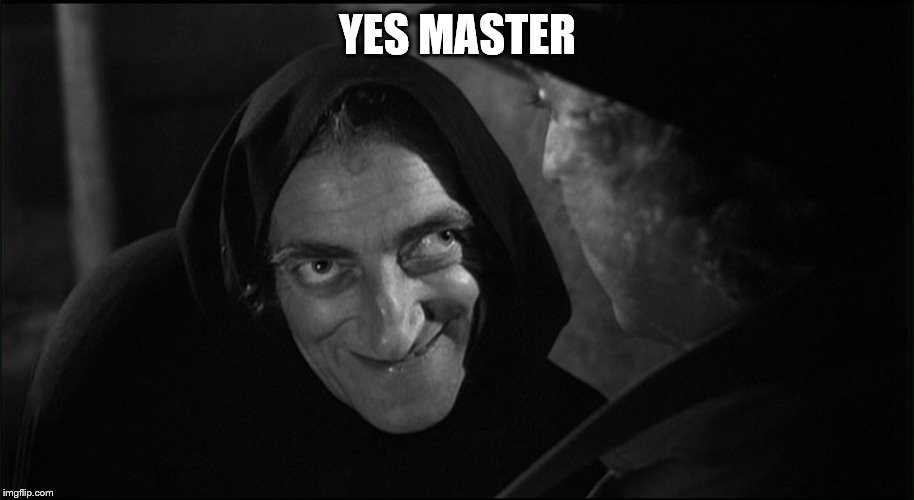 Yes Master | YES MASTER | image tagged in yes master | made w/ Imgflip meme maker