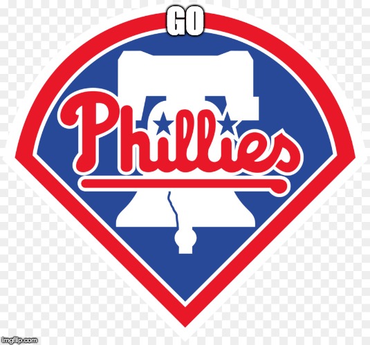 GO | image tagged in phillies logo | made w/ Imgflip meme maker