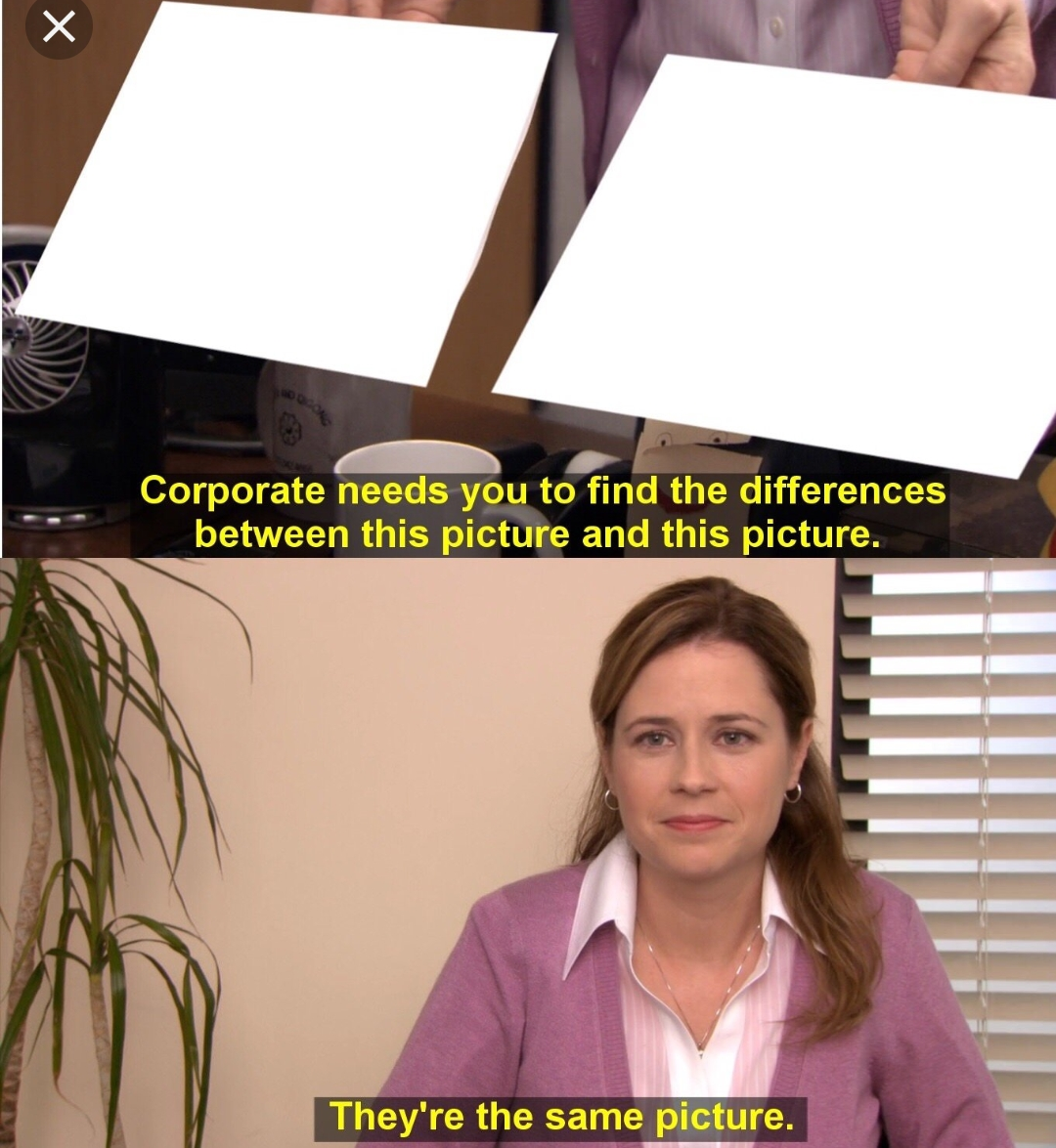 The Office Pam Blank Meme Template
