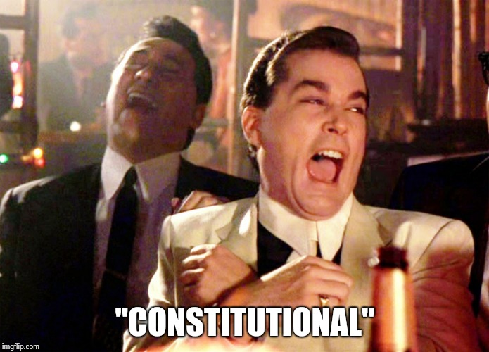 Good Fellas Hilarious Meme | "CONSTITUTIONAL" | image tagged in memes,good fellas hilarious | made w/ Imgflip meme maker