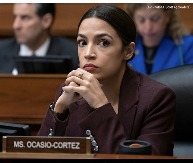 AOC Stink Blank Meme Template