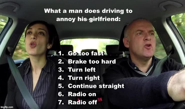 image tagged in driving,marriage | made w/ Imgflip meme maker