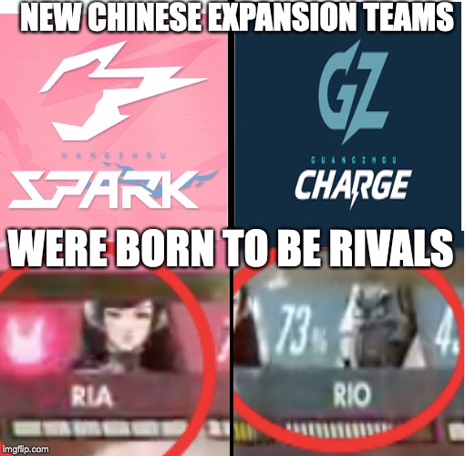 Blank Starter Pack Meme | NEW CHINESE EXPANSION TEAMS; WERE BORN TO BE RIVALS | image tagged in memes,blank starter pack | made w/ Imgflip meme maker