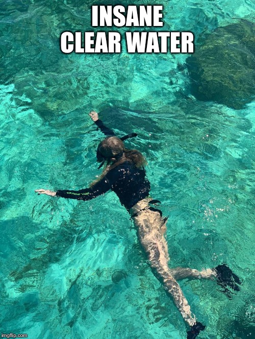 INSANE CLEAR WATER | made w/ Imgflip meme maker