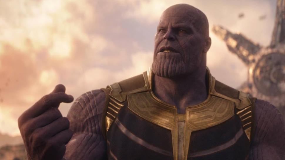 thanos snap Blank Meme Template