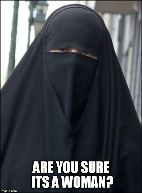  Burka  Wearing Muslim Women Imgflip