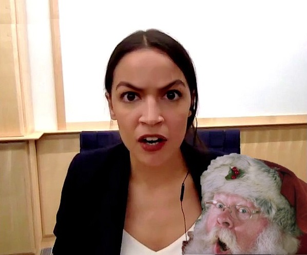 Alexandria Ocasio-Cortez Blank Meme Template