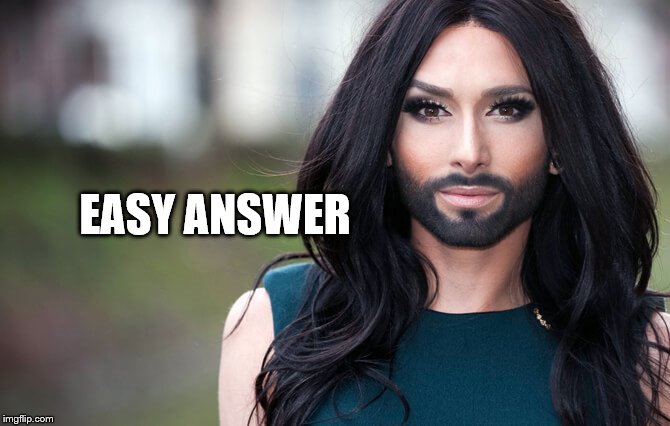 transgender | EASY ANSWER | image tagged in transgender | made w/ Imgflip meme maker