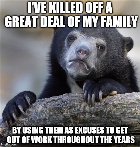 Confession Bear Meme | image tagged in memes,confession bear | made w/ Imgflip meme maker