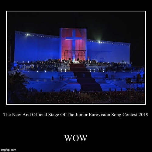 The New And Official Stage Of The Junior Eurovision Song Contest 2019 Imgflip - roblox eurovision