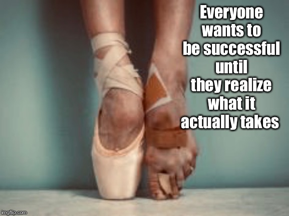 success is worth fighting for  | Everyone wants to be successful until they realize what it actually takes | image tagged in motivational,hard work | made w/ Imgflip meme maker