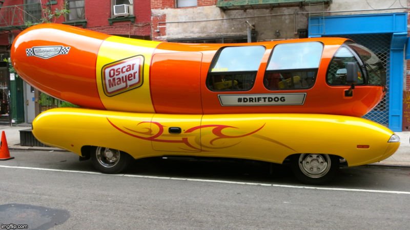 weinermobile | . | image tagged in weinermobile | made w/ Imgflip meme maker