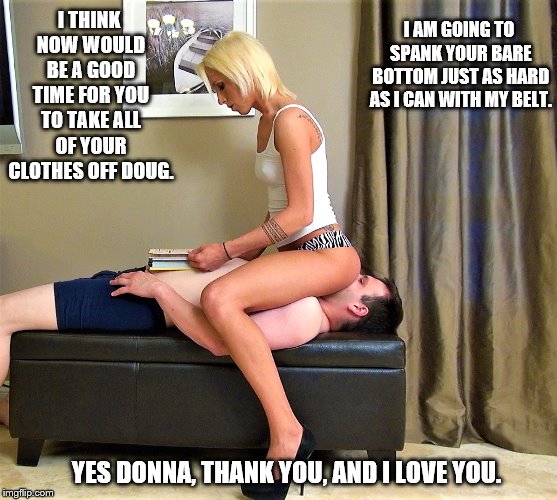 Donna spanking Doug - Imgflip