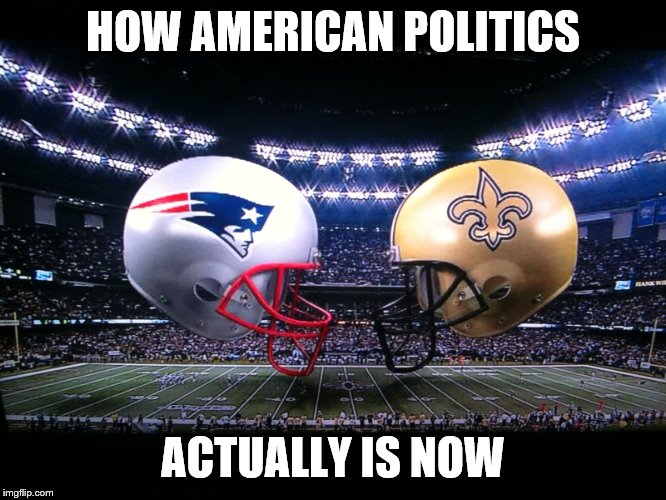 HOW AMERICAN POLITICS ACTUALLY IS NOW | made w/ Imgflip meme maker