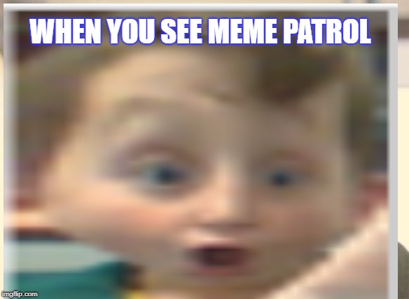 WhEn YoU sEe MeMe PaTrOl | WHEN YOU SEE MEME PATROL | image tagged in meme | made w/ Imgflip meme maker