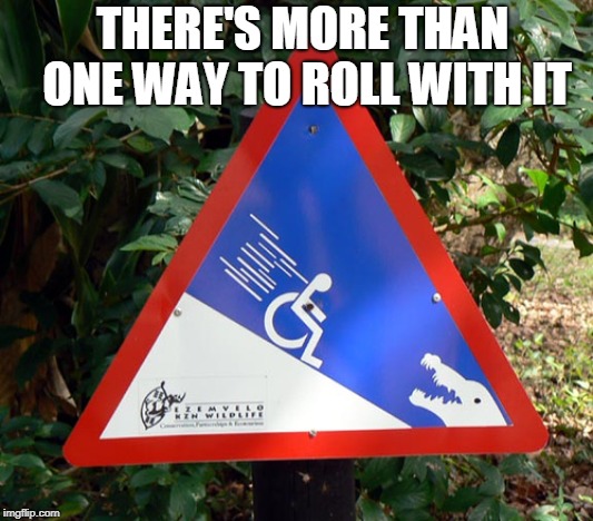 THERE'S MORE THAN ONE WAY TO ROLL WITH IT | made w/ Imgflip meme maker