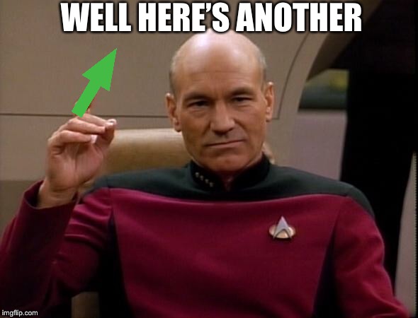 Picard Make it so | WELL HERE’S ANOTHER | image tagged in picard make it so | made w/ Imgflip meme maker