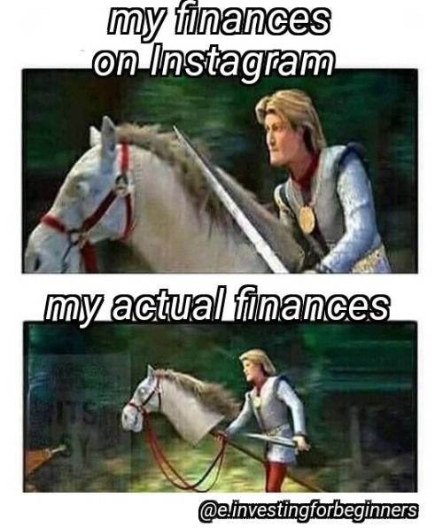 Flexing on instagram | image tagged in memes,funny memes,funny,finance,personal finance | made w/ Imgflip meme maker