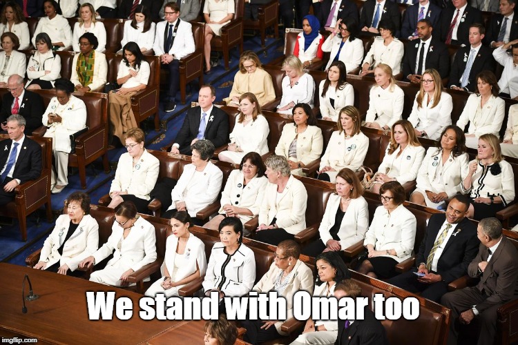 Toxic femininity | We stand with Omar too | image tagged in toxic femininity | made w/ Imgflip meme maker
