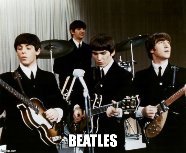 Beatles | BEATLES | image tagged in beatles | made w/ Imgflip meme maker