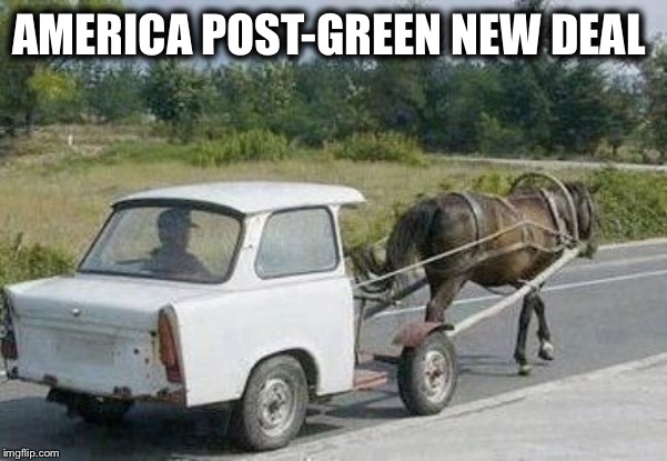 AMERICA POST-GREEN NEW DEAL | image tagged in alexandria ocasio-cortez,bernie sanders,democratic socialism,democratic party,democrats,future | made w/ Imgflip meme maker