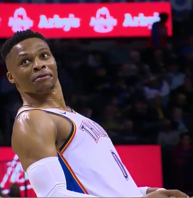 Russell Westbrook Look Blank Meme Template